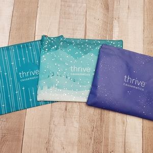 Set of 3 cosmetic bags